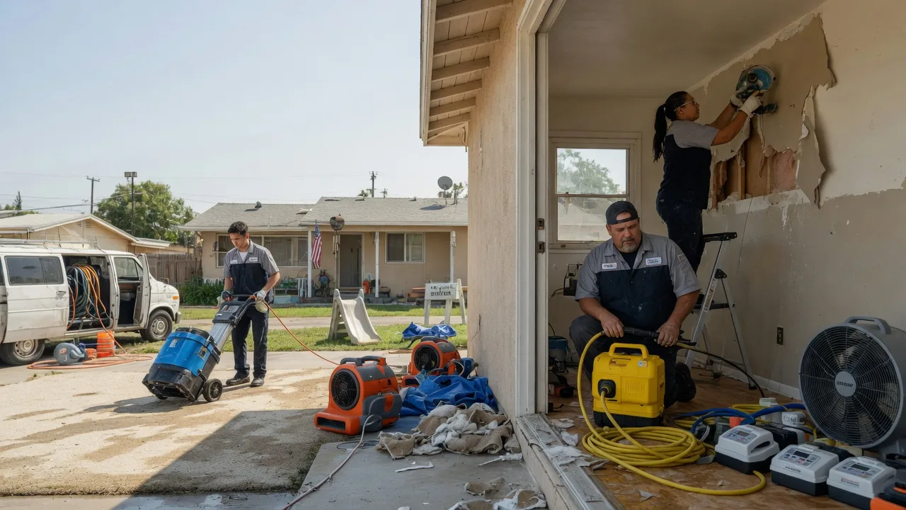 Water Damage Restoration in Quincy, CA near me